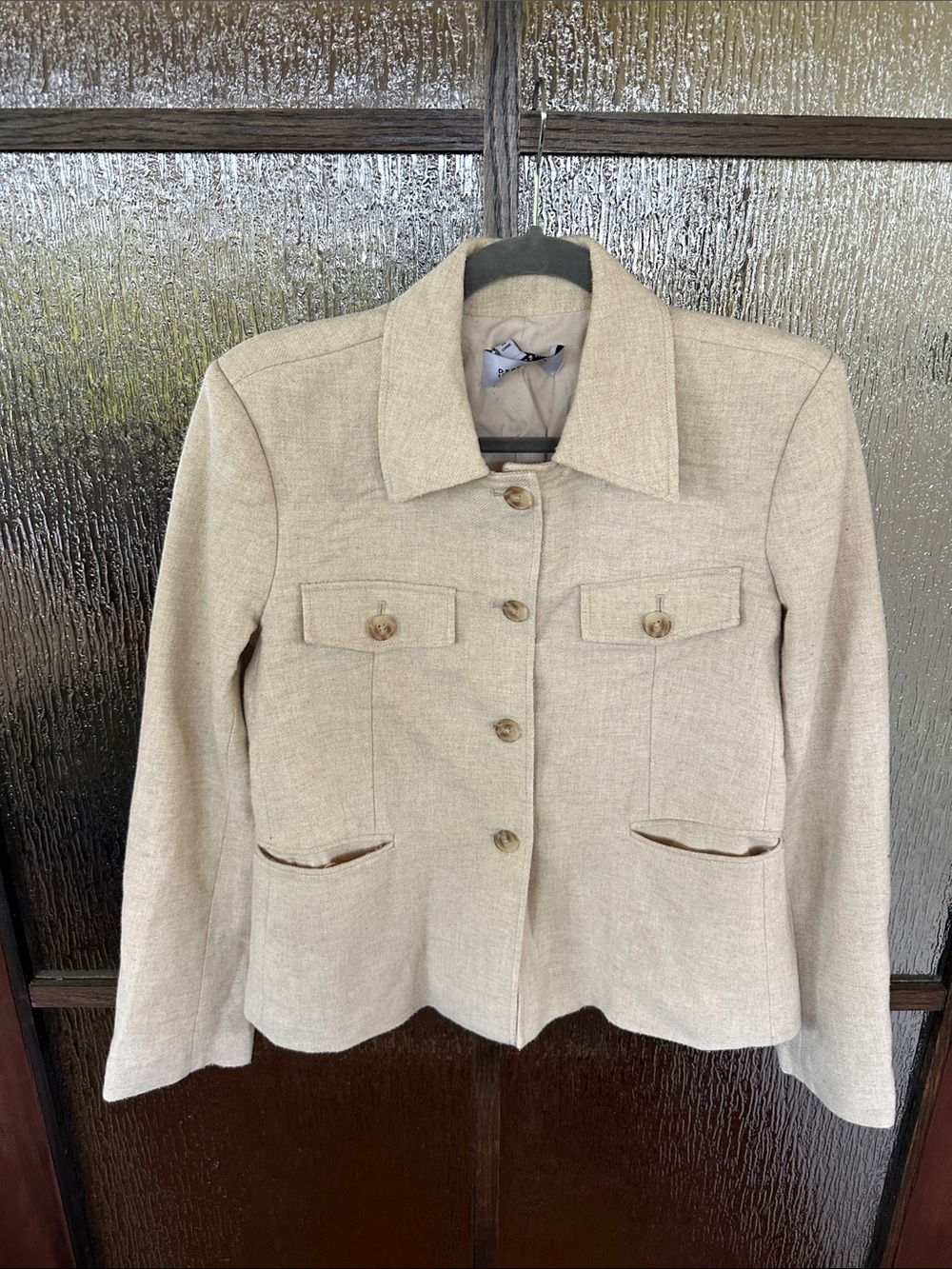 Derek Lam 10 Crosby Jasper Utility Jacket
Tailored Cream wool blend size 6 - Picture 12 of 16